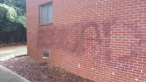 Graffiti Removal - BEFORE