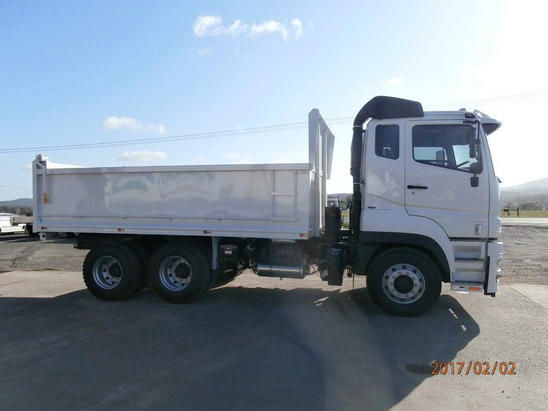 white truck