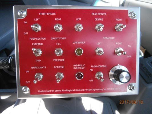 water tank switchboard