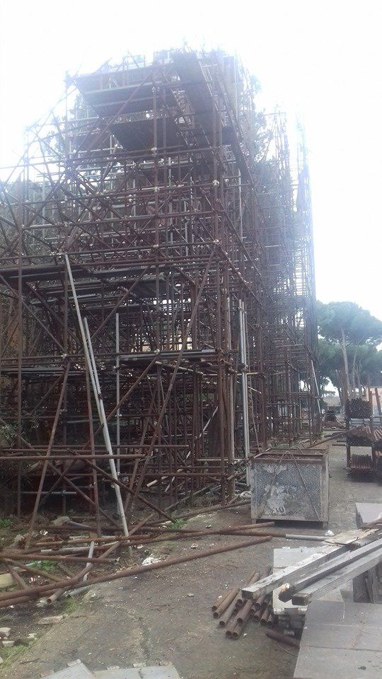 Impalcatura dalla struttura complessa