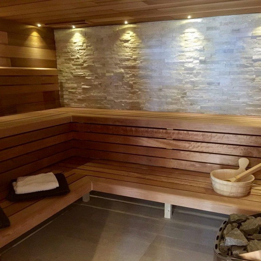 sauna bij villa