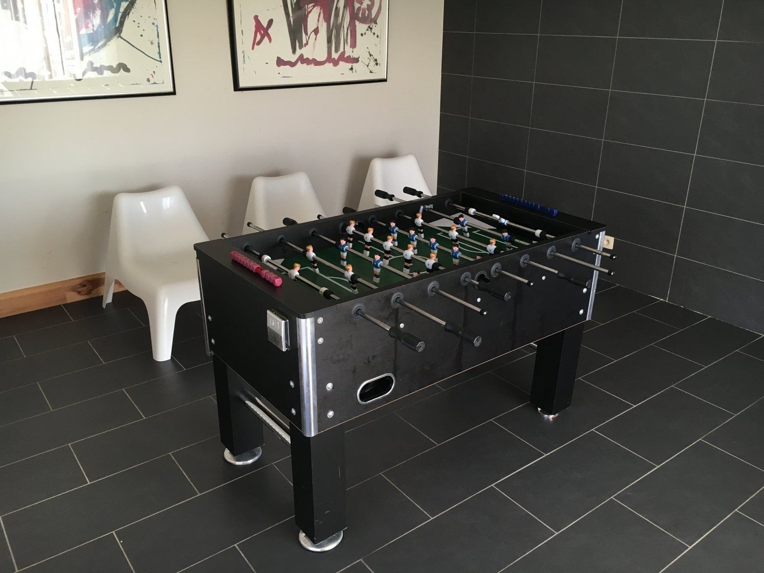 tafelvoetbal en ontspanning