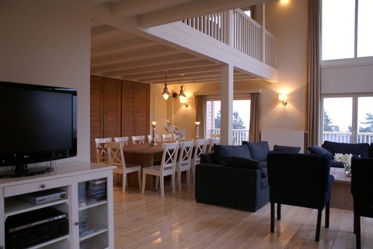 luxe chalet eetkamer