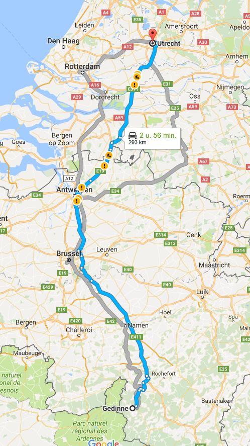 google maps kaartje om te zien waar de groepswoning ligt