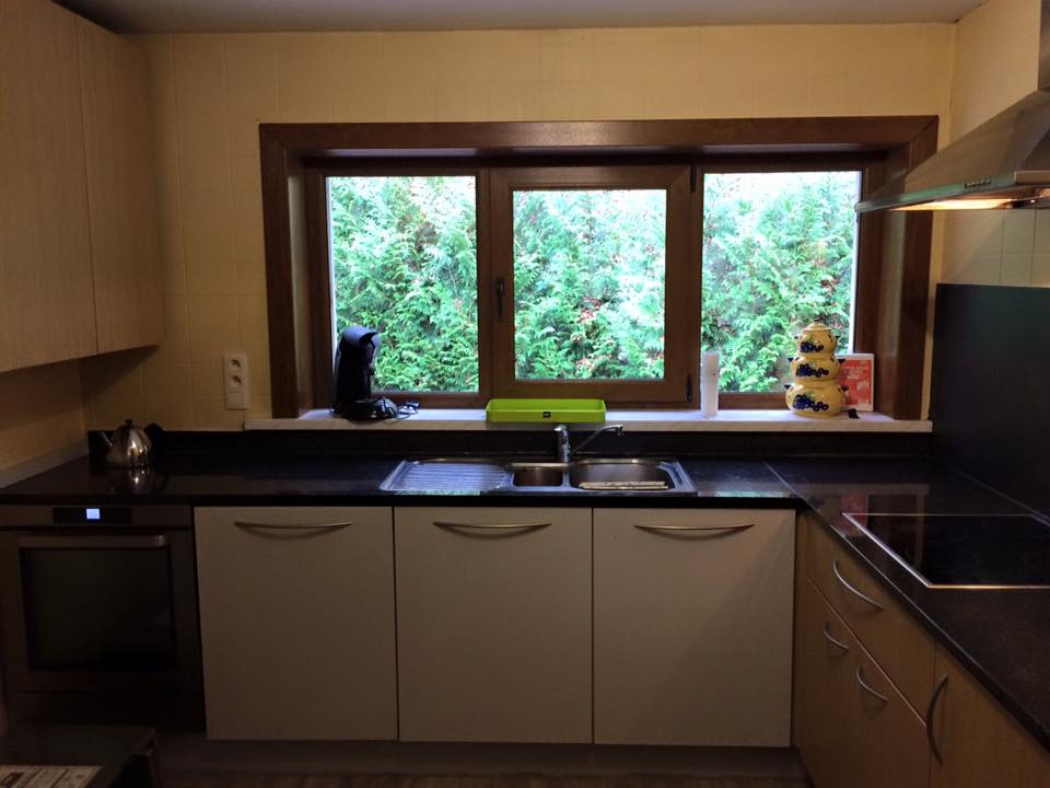 keuken in het te huren vakantiehuis ardennen