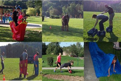 zeskamp spelen fun voor de hele familie in uw weekend ardennen