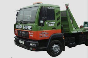 skip hire vehicle