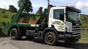 skip hire vehicle
