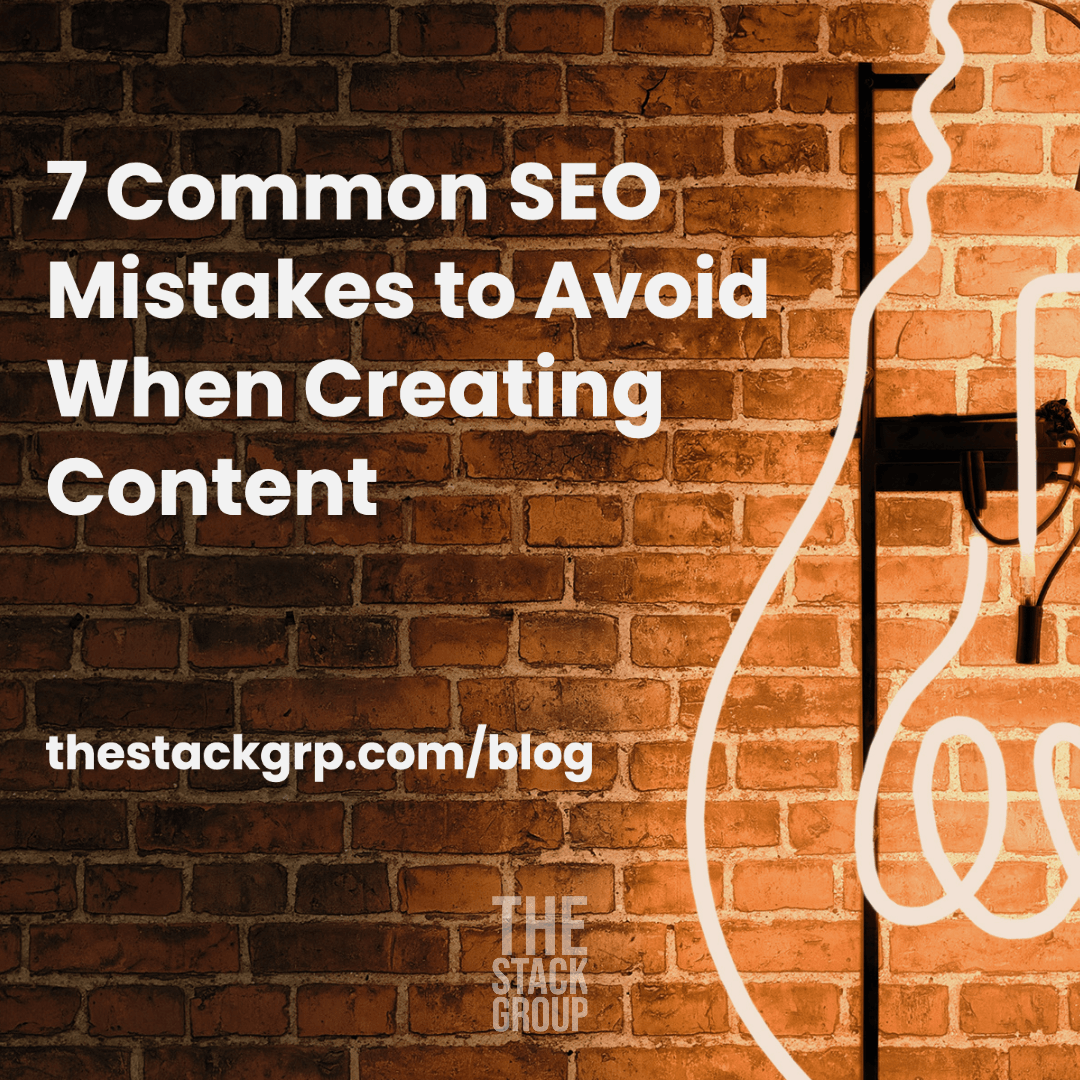 seo mistakes to avoid when creating content