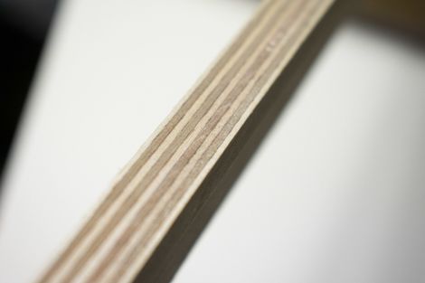 Plywood frame
