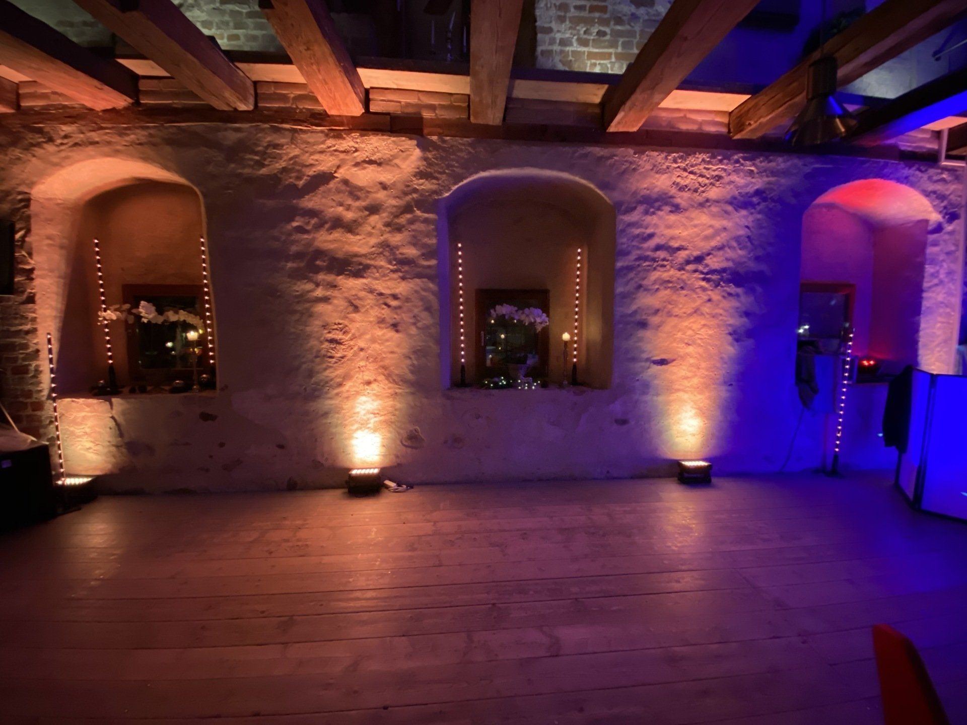 Hochzeit Beleuchtung DJ Tangermünde