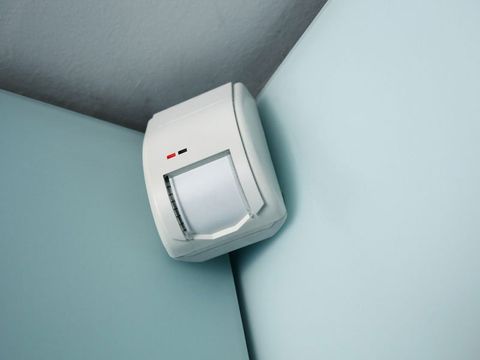 Intruder alarm installation
