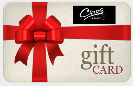 Ciros gift cards