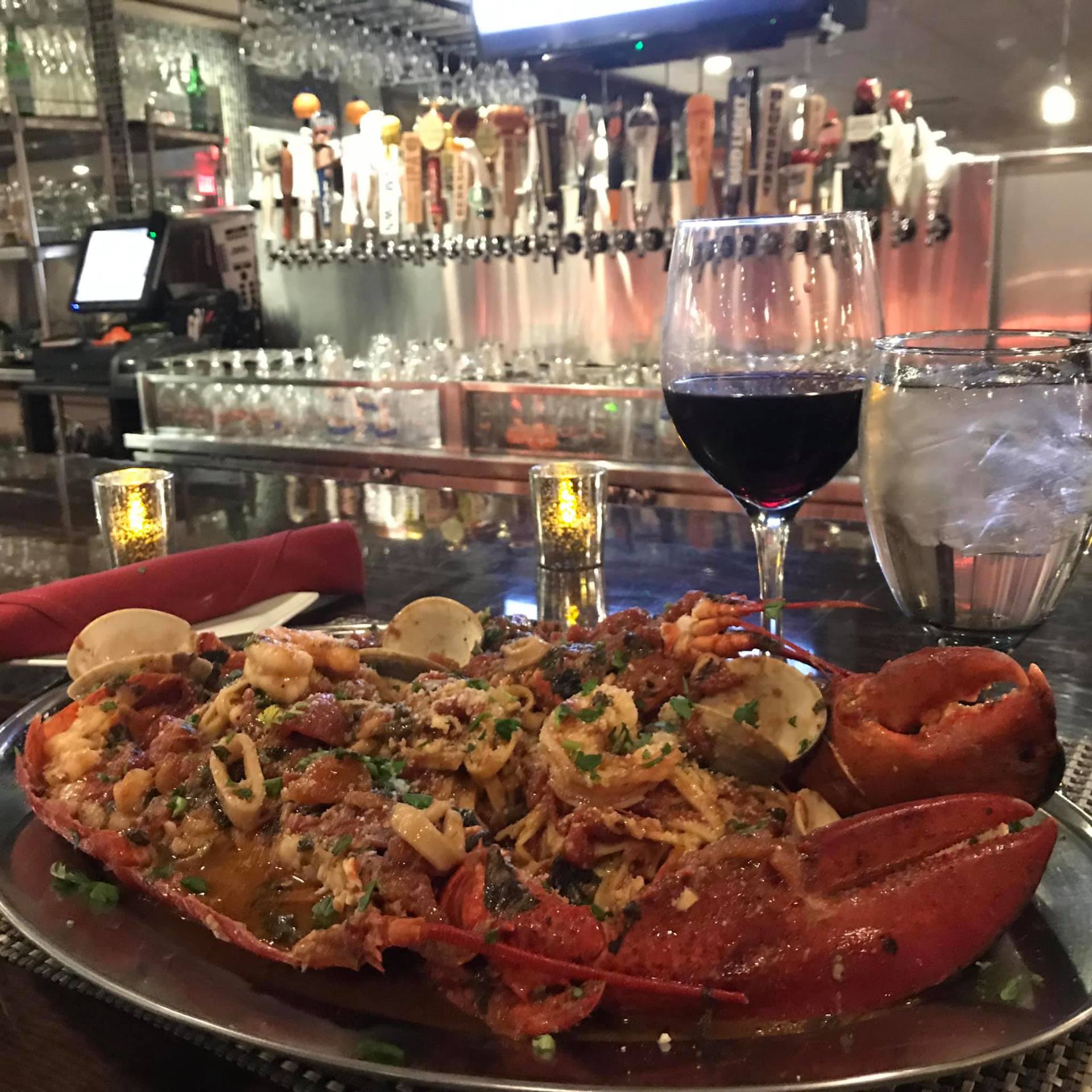 seafood italian food dish