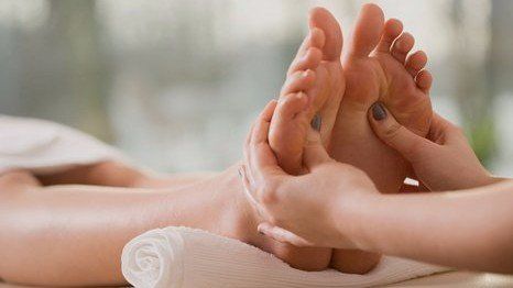 Feet massage