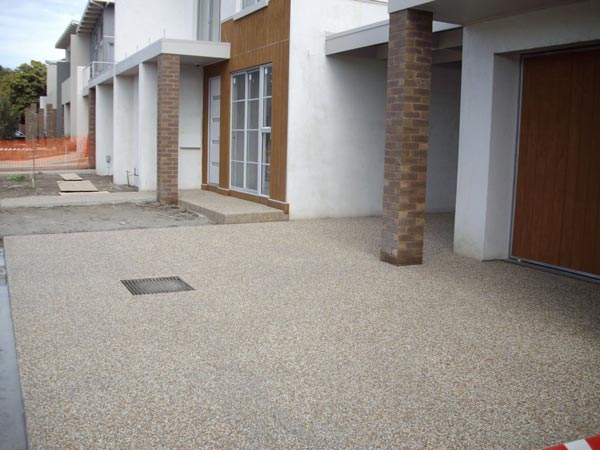concrete walkways