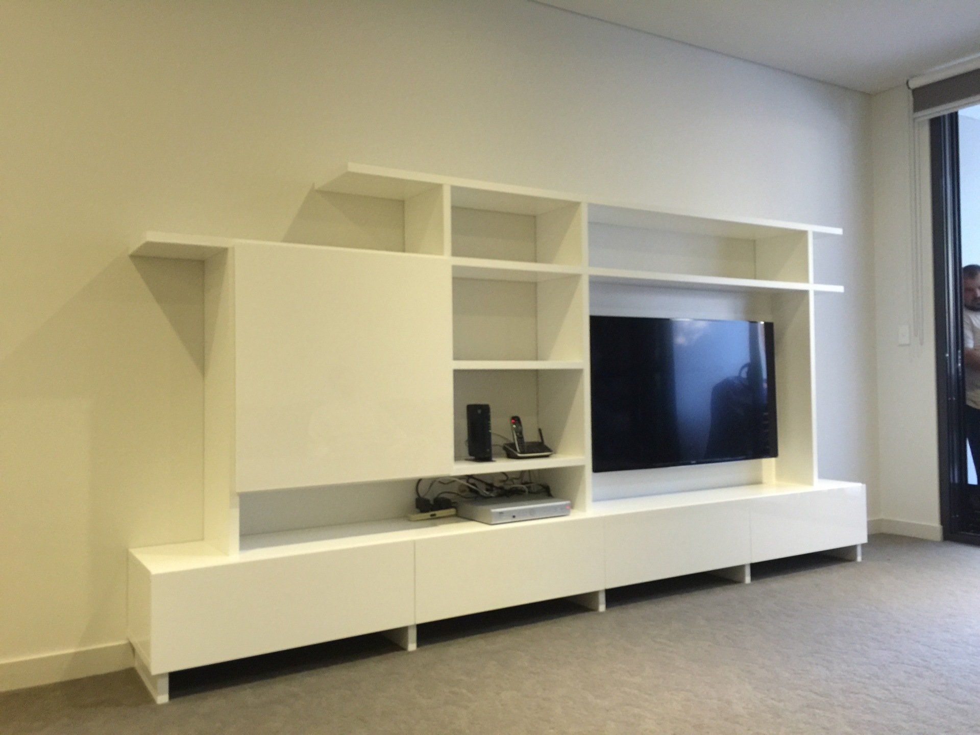 custom made entertainment unit