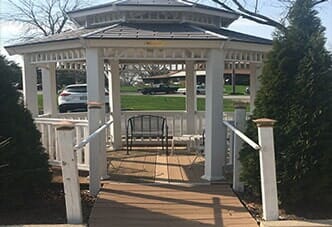 Gazebo - Senior Housing in Washington, IL Gazebo - Senior Housing in Washington, IL