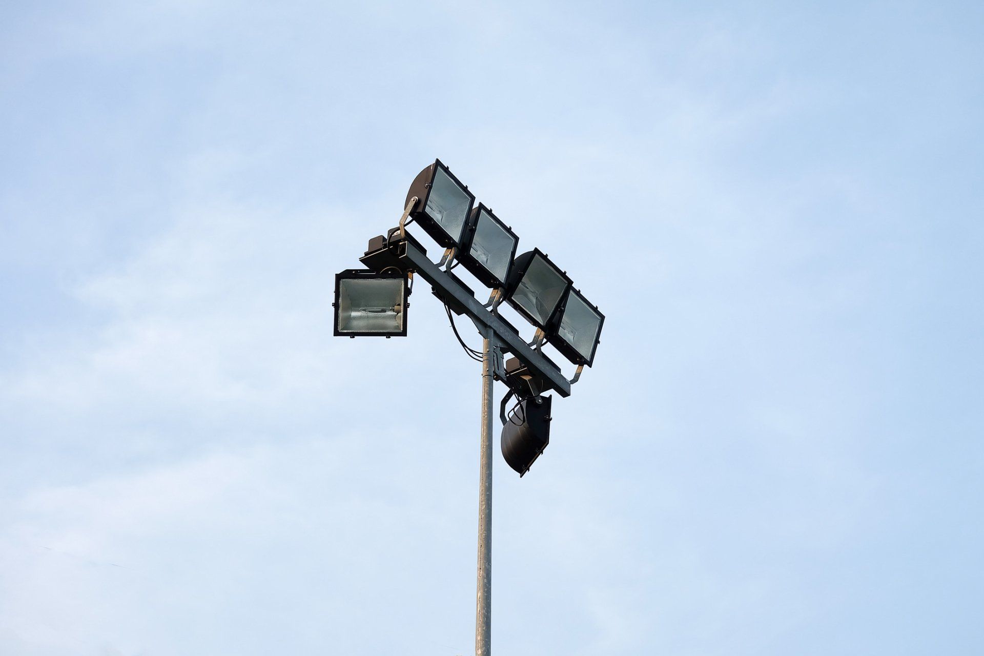 Lights on a High Pole — Eugene, OR — Heinke's Electrical & Lighting Lights on a High Pole — Eugene, OR — Heinke's Electrical & Lighting