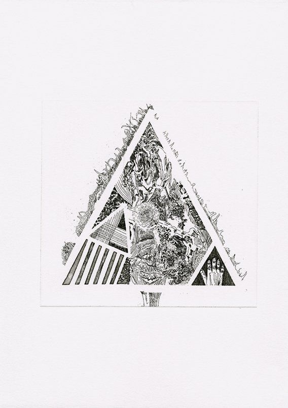 Sandra Opitz – Radierung