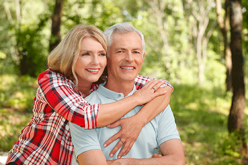 Life Insurance - An Old Man and Woman in Round Rock, TX