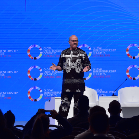 JeffHoffmanSpeakingatGlobalEntrepreneurCongress