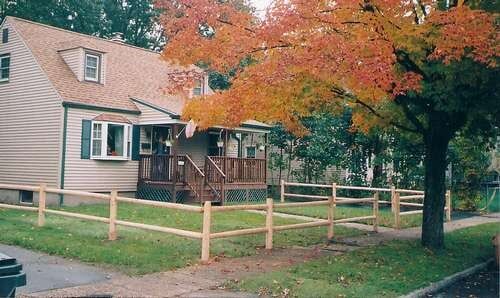 Dowelled Post and Rail —  Fences in Springfield, MA