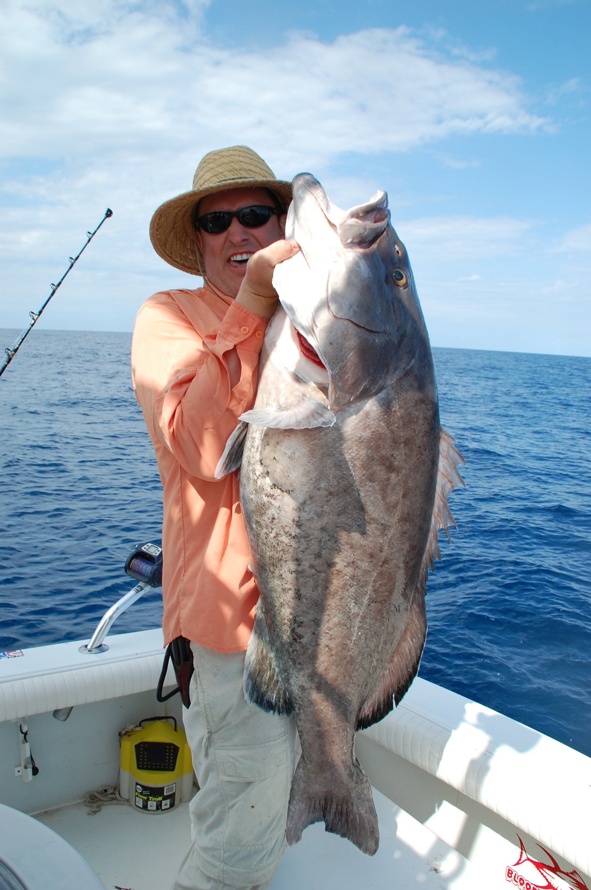 Grouper fishing Key Largo Florida-Blue Water Adventures Charter Service