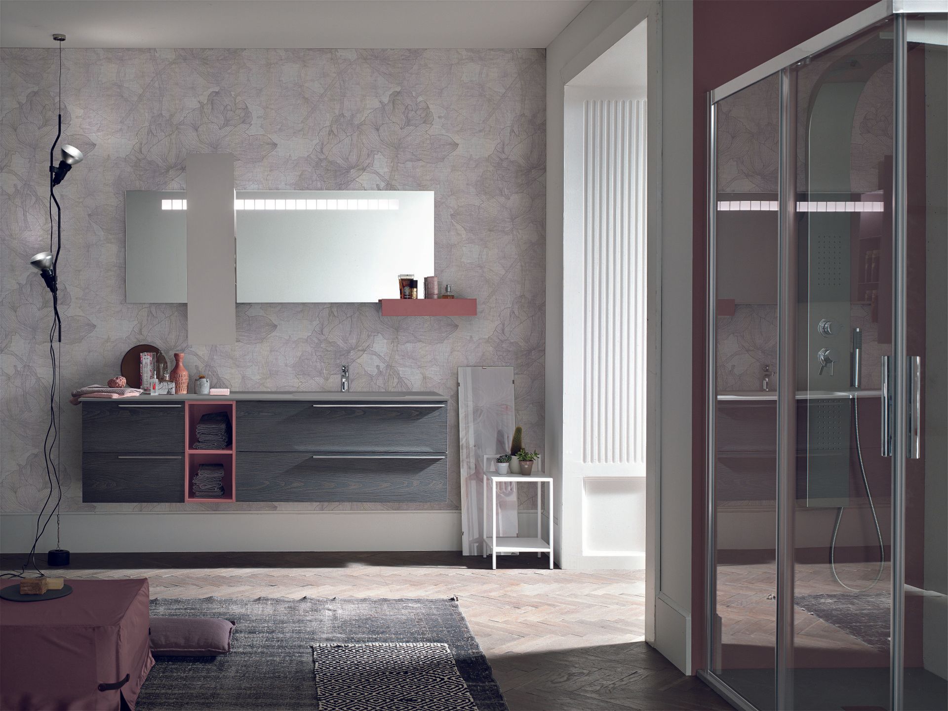 Arredo bagno di qualità grigio