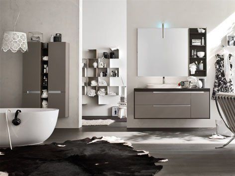 Bagno arredato da architetto