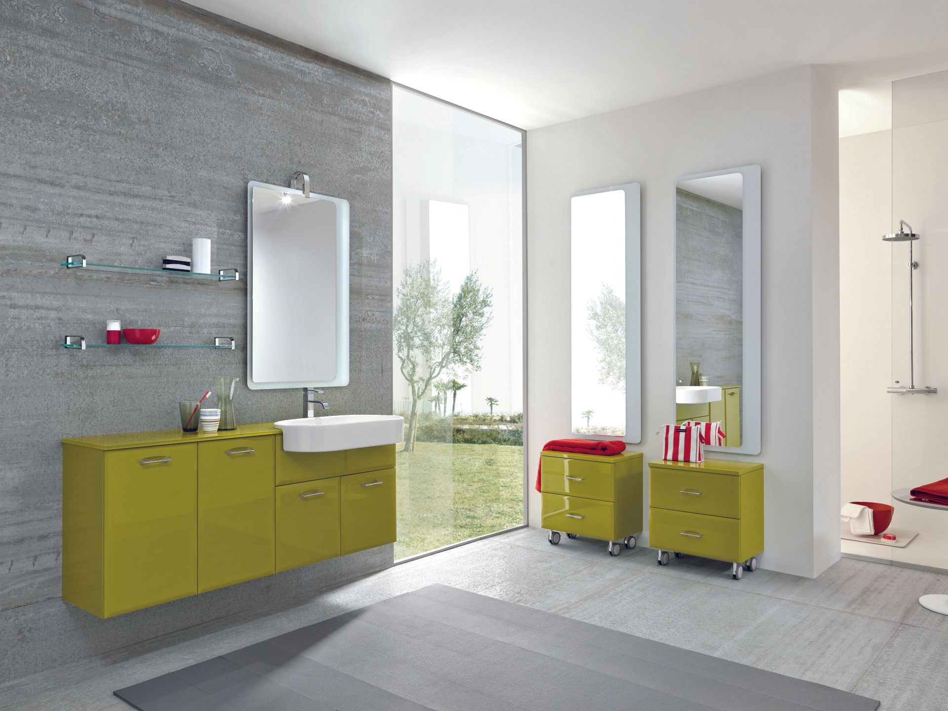 Mobile da Bagno Verde