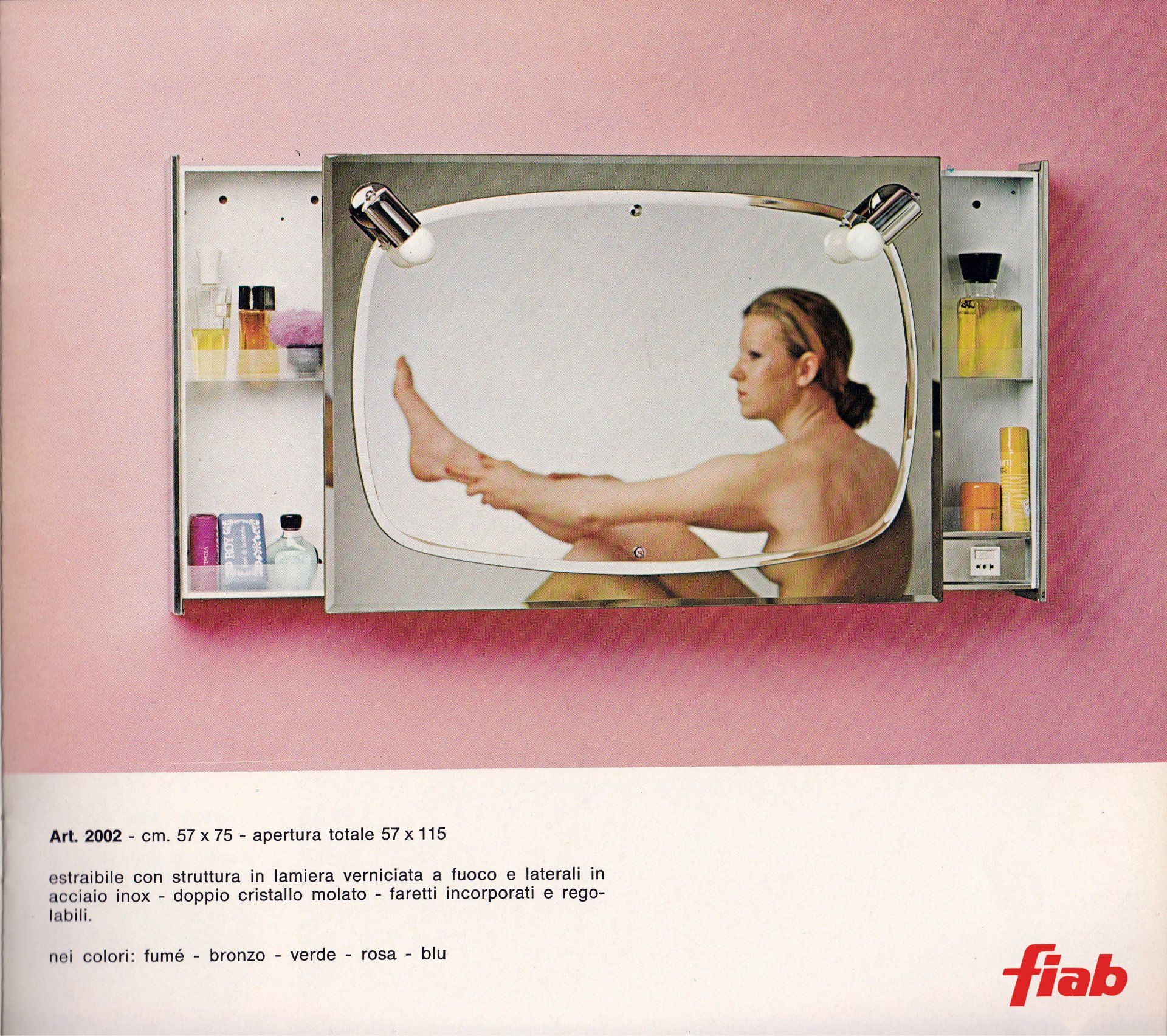 Catalogo Fiab Bagno anni 70 - serie