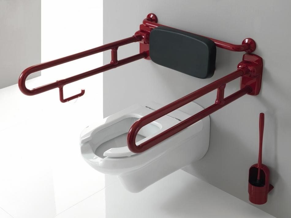 wc rialzato con sostegno