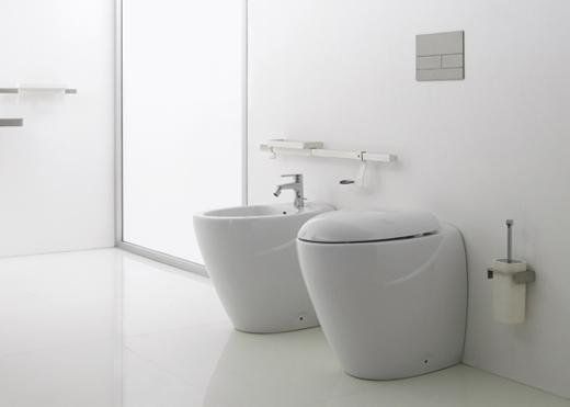 sanitari bagno con supporto