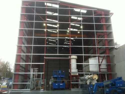 Steelwork for Babcock Engineering, Bristol