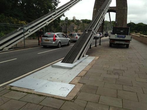 Metal fabrication for bridge