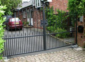 steel gates