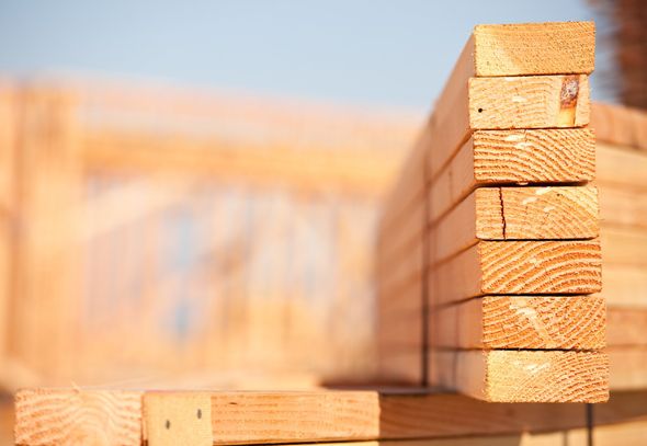 Building Materials — Stack of Building Lumber in Houston, TX