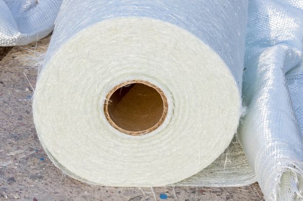 Fiberglass Insulation — Close Up Roll Of Fiberglass Insulation Material in Houston, TX