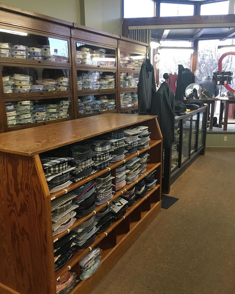 Store Interior Men's Clothing