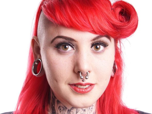 red hair