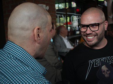smiling men