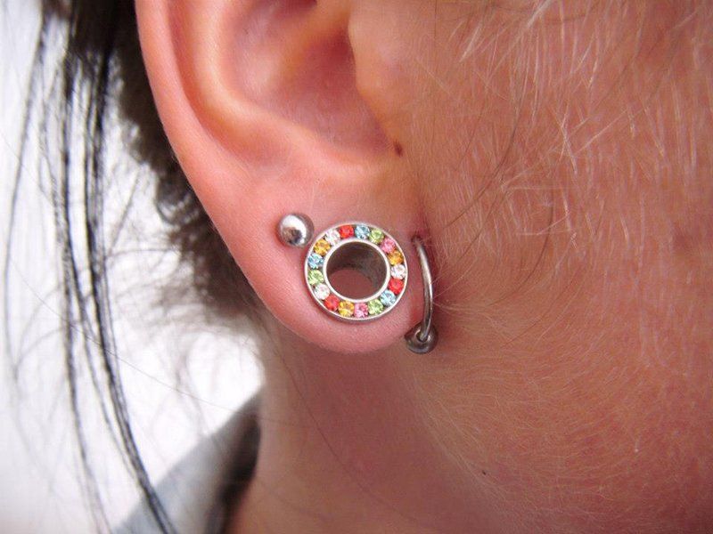 ear pierced