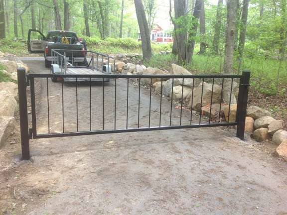 Barrier — Brick House in Warwick, RI