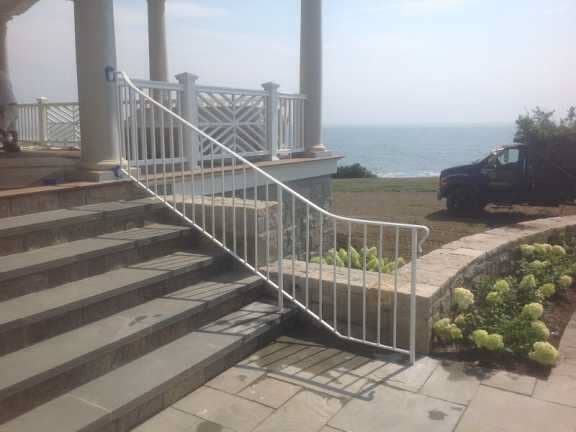 Shelter — Cemented Stairs in Warwick, RI