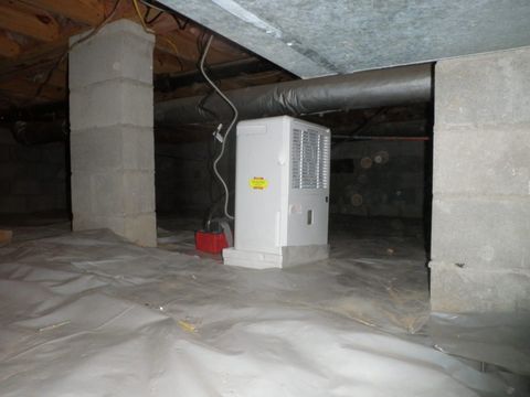 Crawl Space Dehumidifier Installation Jacksonville, NC