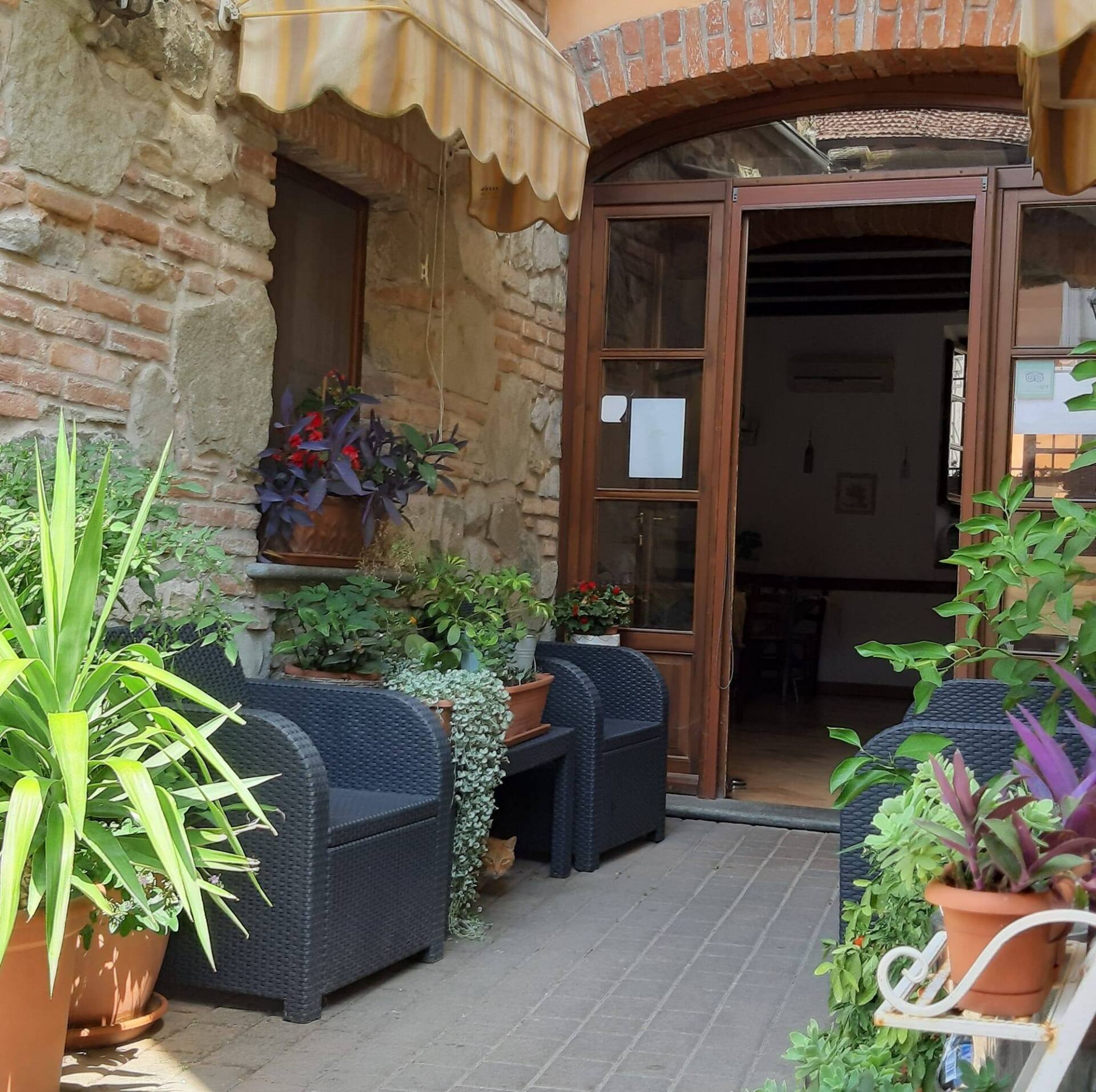 dehor dell'albergo