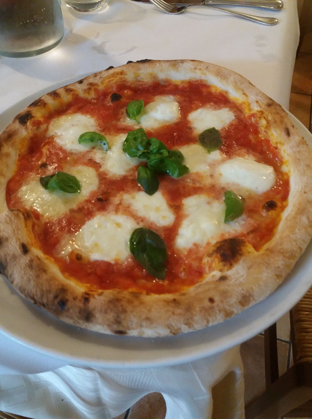 pizza al piatto