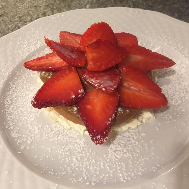 dessert alla fragola