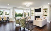 Modern Living Room — Residential Construction in Ashland, VA